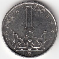Чехия 1 крона 2000 год