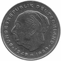 ФРГ 2 марки 1976 год (D)