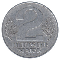 ГДР 2 марки 1957 год