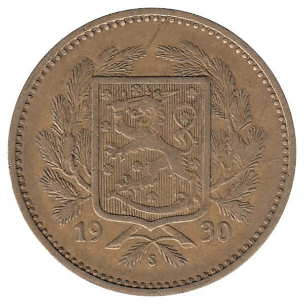 Финляндия 5 марок 1930 год