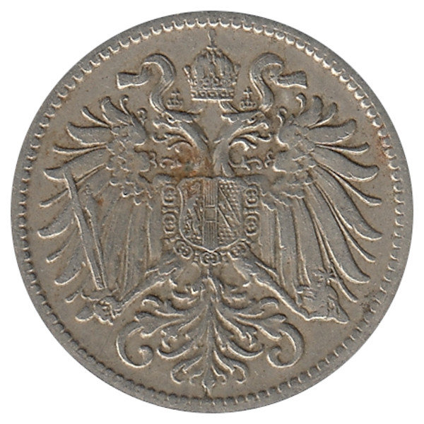 Австро-Венгерская империя 10 геллеров 1915 год