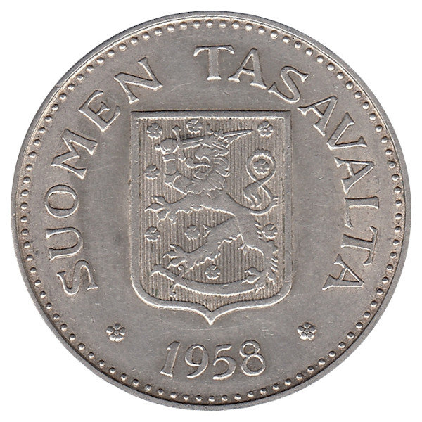 Финляндия 200 марок 1958 год (Н)