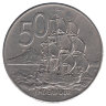 Новая Зеландия 50 центов 1981 год