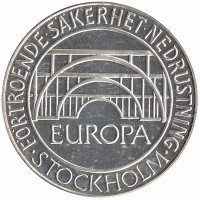 Швеция 100 крон 1984 год (Стокгольмская конференция)