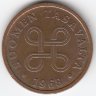 Финляндия 5 пенни 1968 год