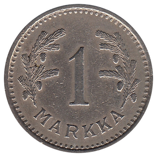 Финляндия 1 марка 1936 год 