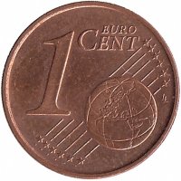 Германия 1 евроцент 2014 год (A)