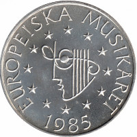 Швеция 100 крон 1985 год (BU)
