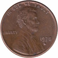 США 1 цент 1978 год (D)