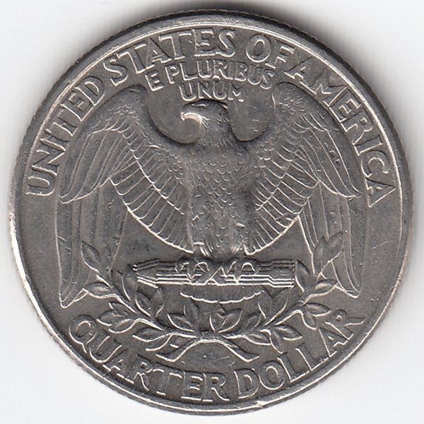 США 25 центов 1995 год (P)
