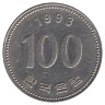 Южная Корея 100 вон 1993 год