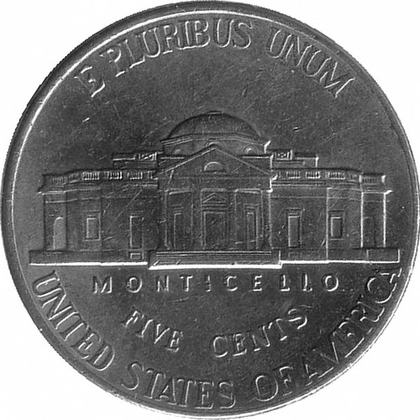 США 5 центов 2002 год (D)