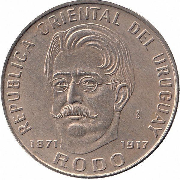Уругвай 50 песо 1971 год