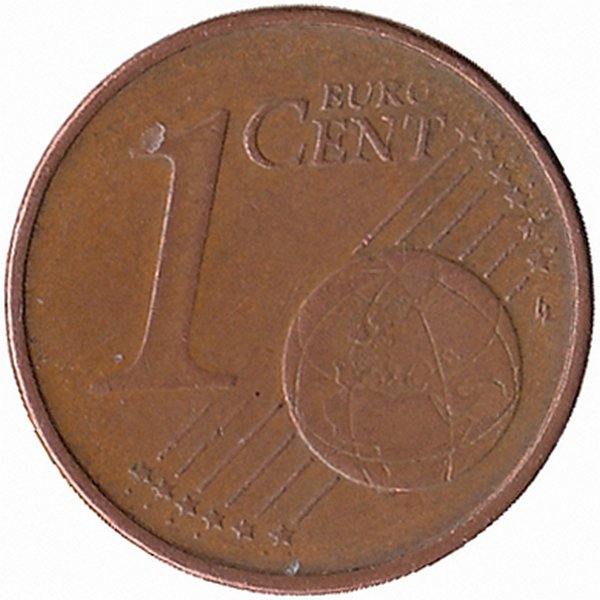 Германия 1 евроцент 2002 год (A)
