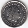 Нидерланды 10 центов 1975 год