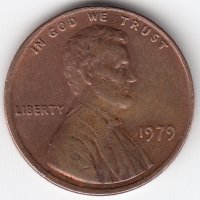 США 1 цент 1979 год