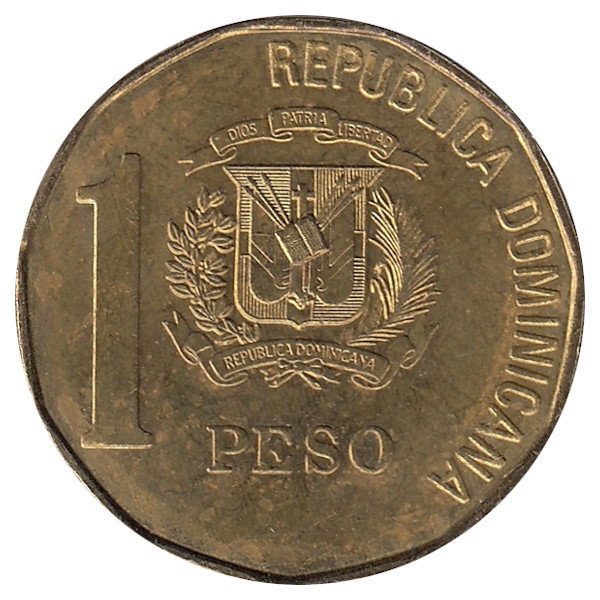 Доминиканская Республика 1 песо 1993 год