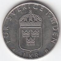 Швеция 1 крона 1998 год