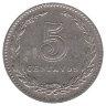 Аргентина 5 сентаво 1940 год