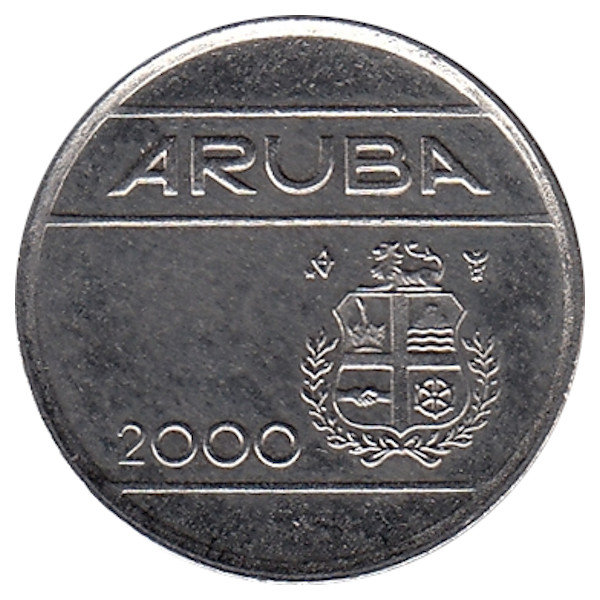 Аруба 5 центов 2000 год