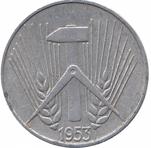 ГДР 5 пфеннигов 1953 год (E)