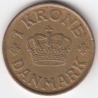 Дания 1 крона 1925 год