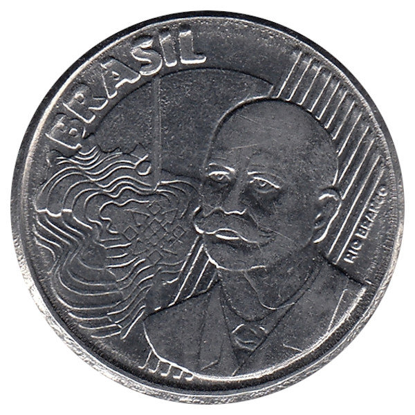 Бразилия 50 сентаво 2003 год