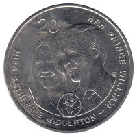 Австралия 20 центов 2011 год