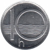 Чехия 10 геллеров 1994 год (UNC)