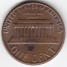 США 1 цент 1981 год (D)