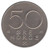 Норвегия 50 эре 1976 год