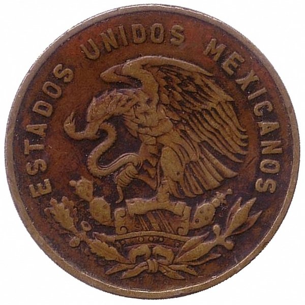 Мексика 5 сентаво 1958 год