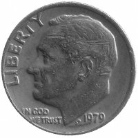 США 10 центов 1979 год