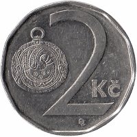 Чехия 2 кроны 2008 год
