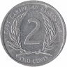 Восточные Карибы 2 цента 2008 год