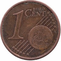 Италия 1 евроцент 2002 год