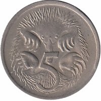 Австралия 5 центов 1973 год