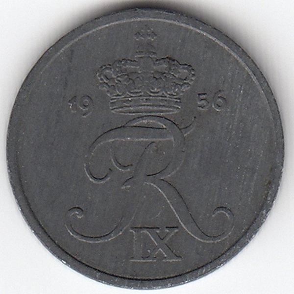Дания 1 эре 1956 год
