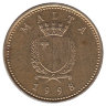 Мальта 1 цент 1998 год