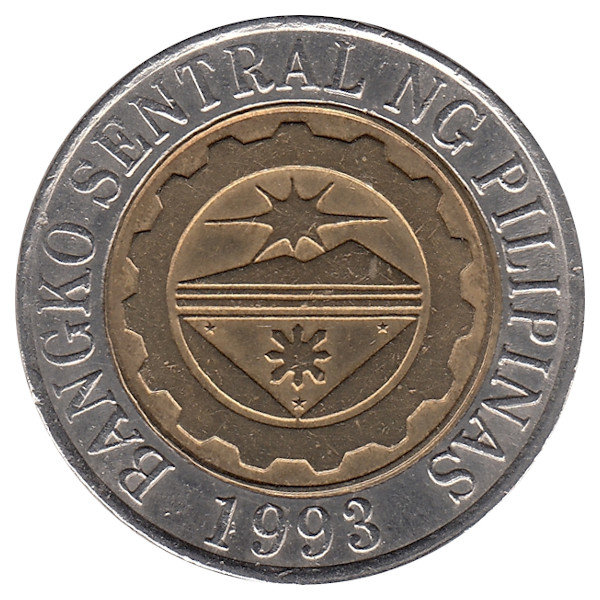 Филиппины 10 песо 2006 год