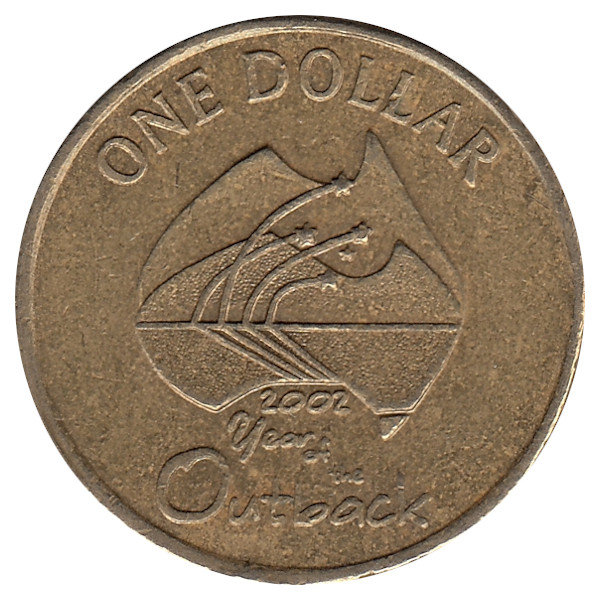 Австралия 1 доллар 2002 год