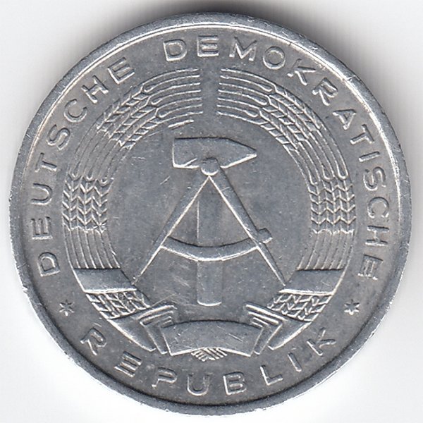 ГДР 10 пфеннигов 1967 год
