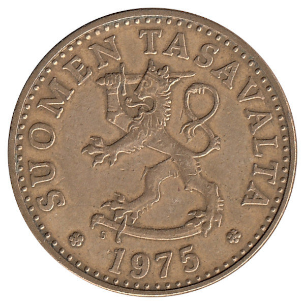 Финляндия 20 пенни 1975 год