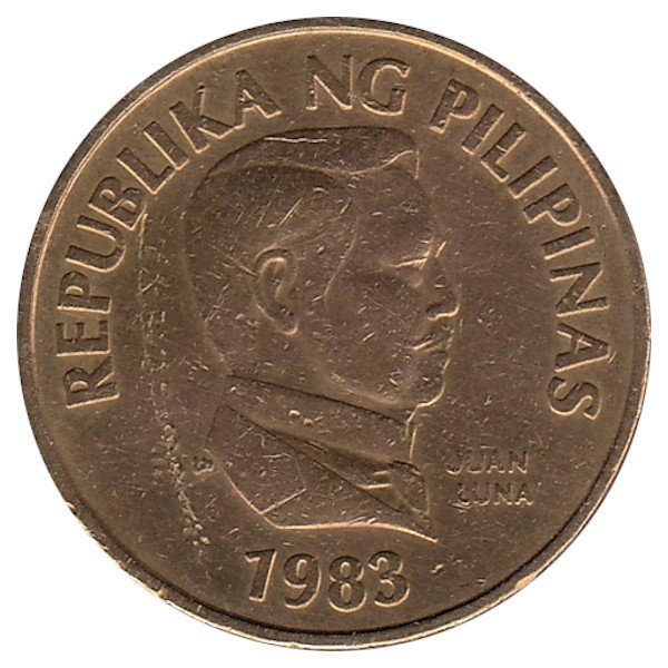 Филиппины 25 сентимо 1983 год