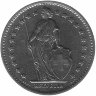 Швейцария 1 франк 1974 год