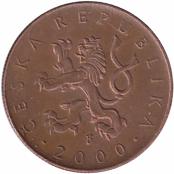 Чехия 10 крон 2000 год (Миллениум) aUNC