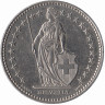 Швейцария 2 франка 2006 год