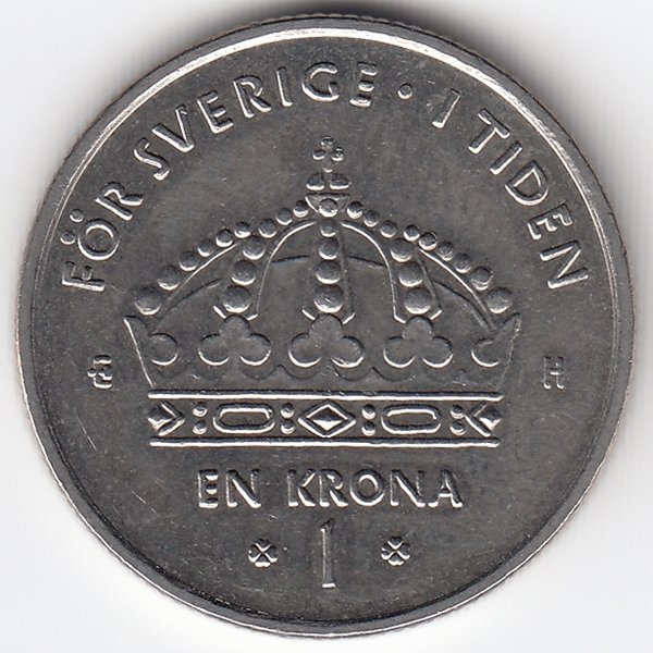 Швеция 1 крона 2003 год