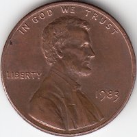 США 1 цент 1983 год