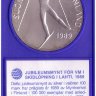 Финляндия 100 марок 1989 год (Чемпионат мира по лыжным видам спорта)
